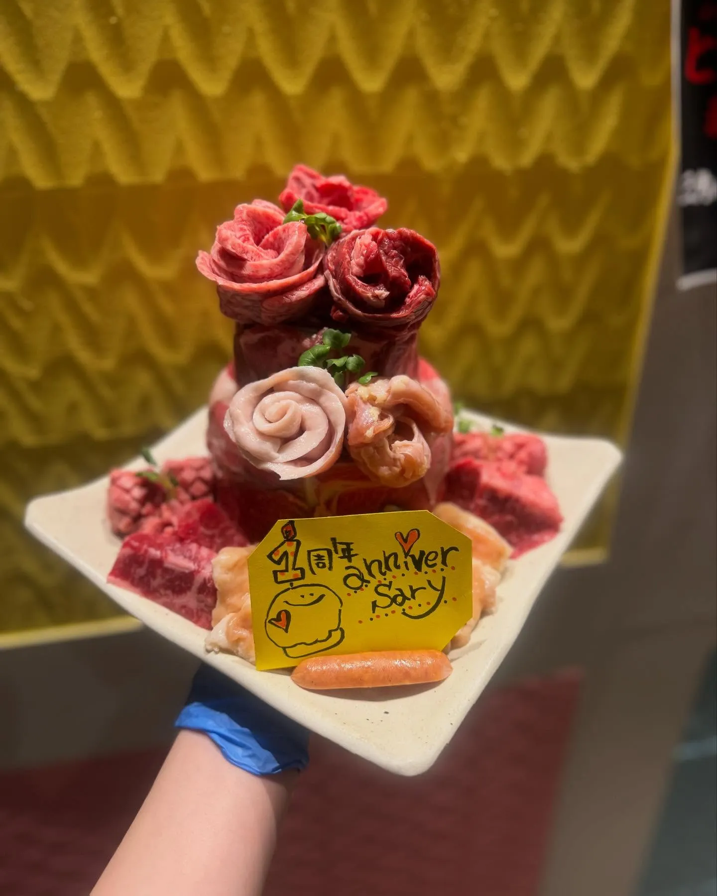 🎉**新感覚！肉好き必見の肉ケーキ！**🎉